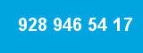 928 946 54 17 928 946 54 17